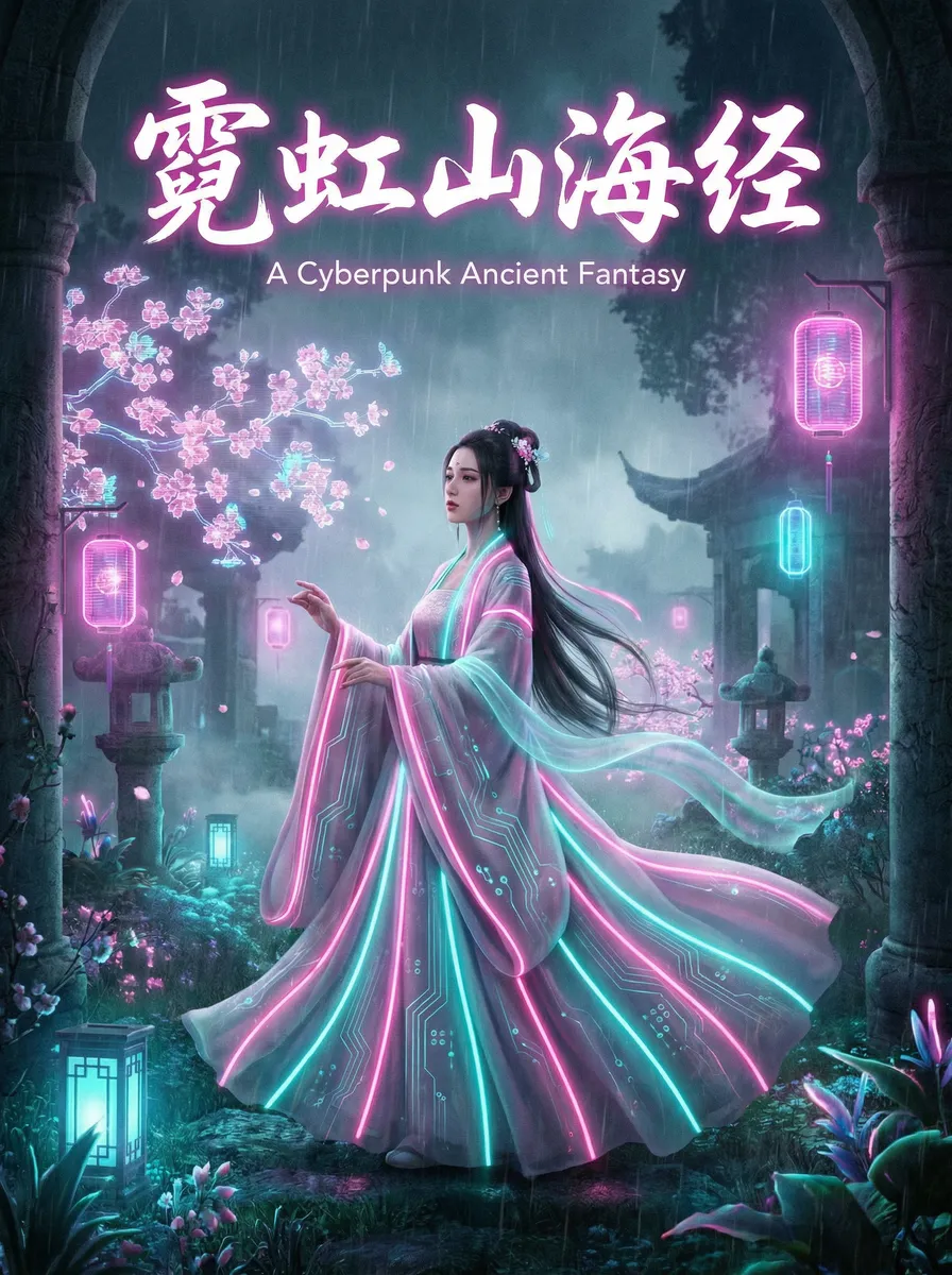 色戒 电影 电影 古风奇缘短剧 - 霓虹山海经海报